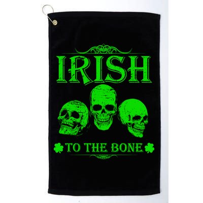 Irish To The Bone Golf Towel