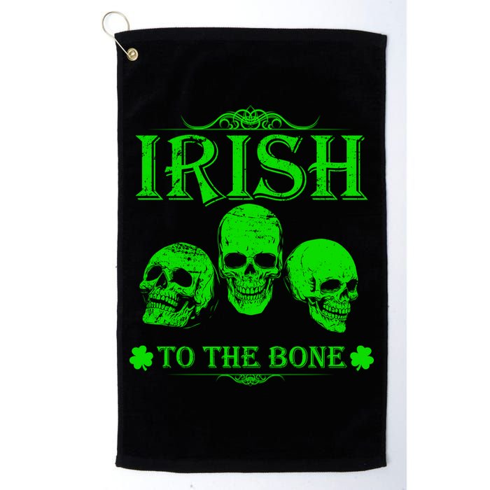 Irish To The Bone Golf Towel