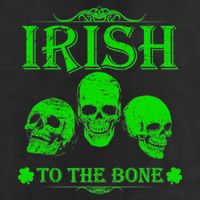 Irish To The Bone Golf Towel
