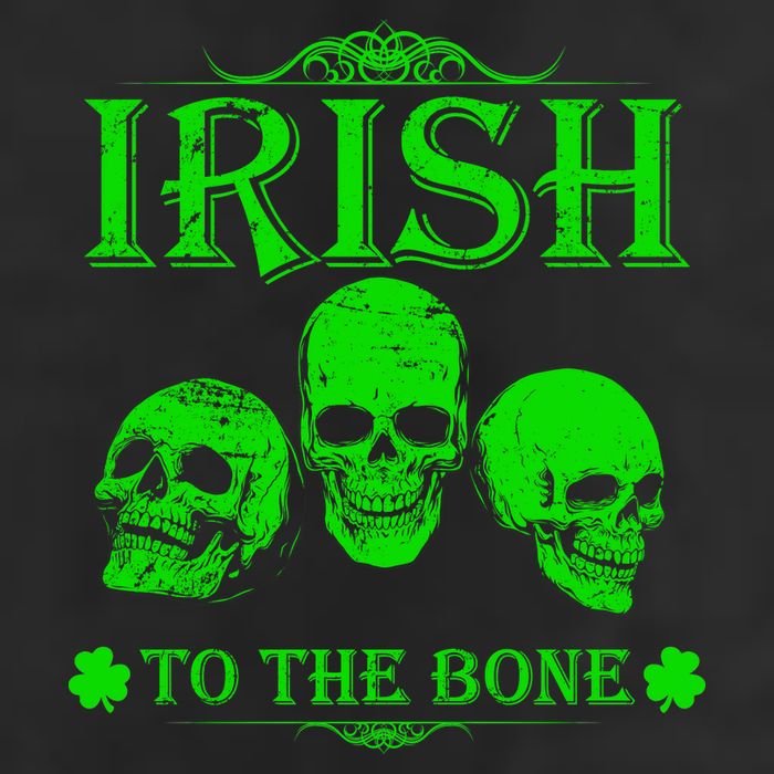 Irish To The Bone Golf Towel