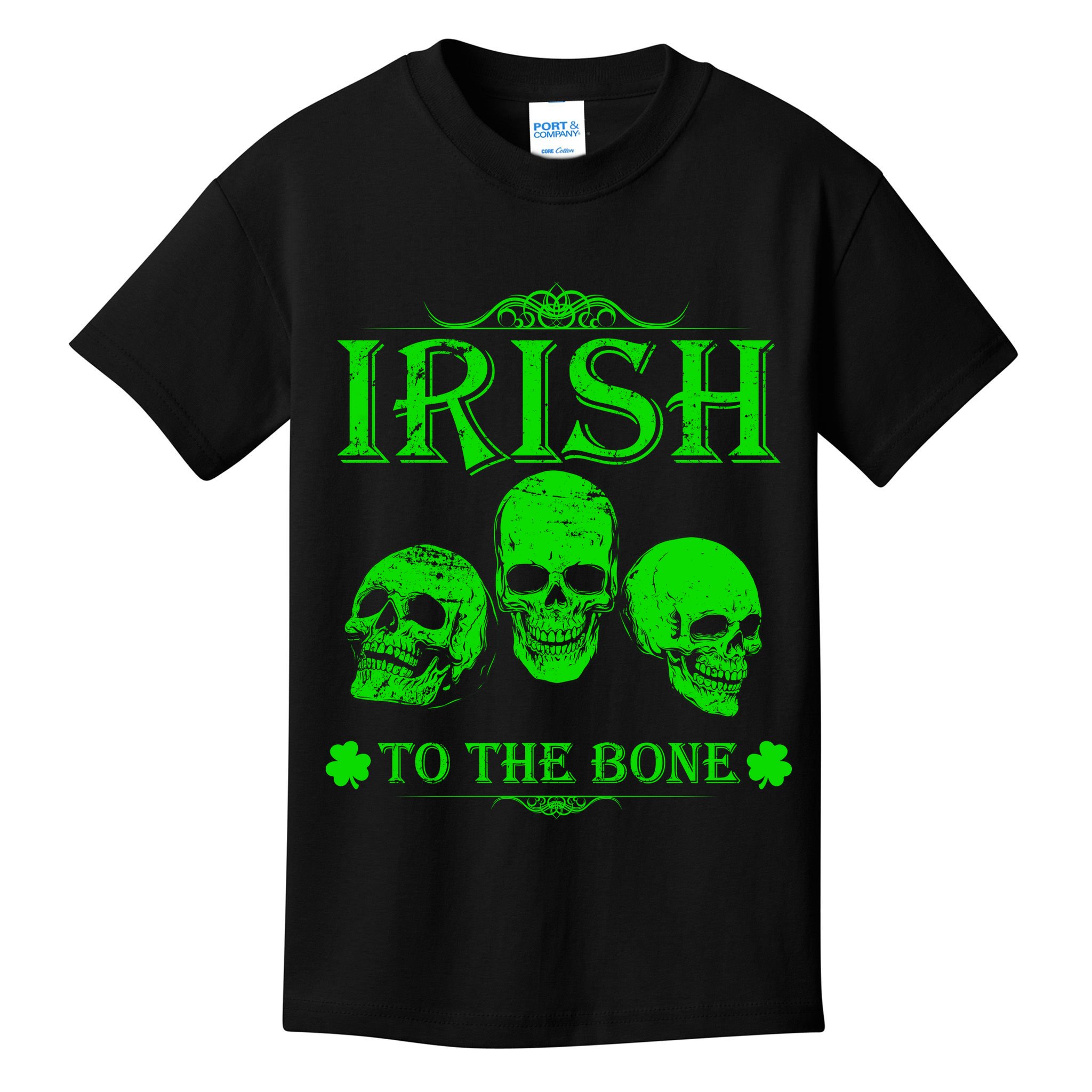 Irish To The Bone Kids T-Shirt