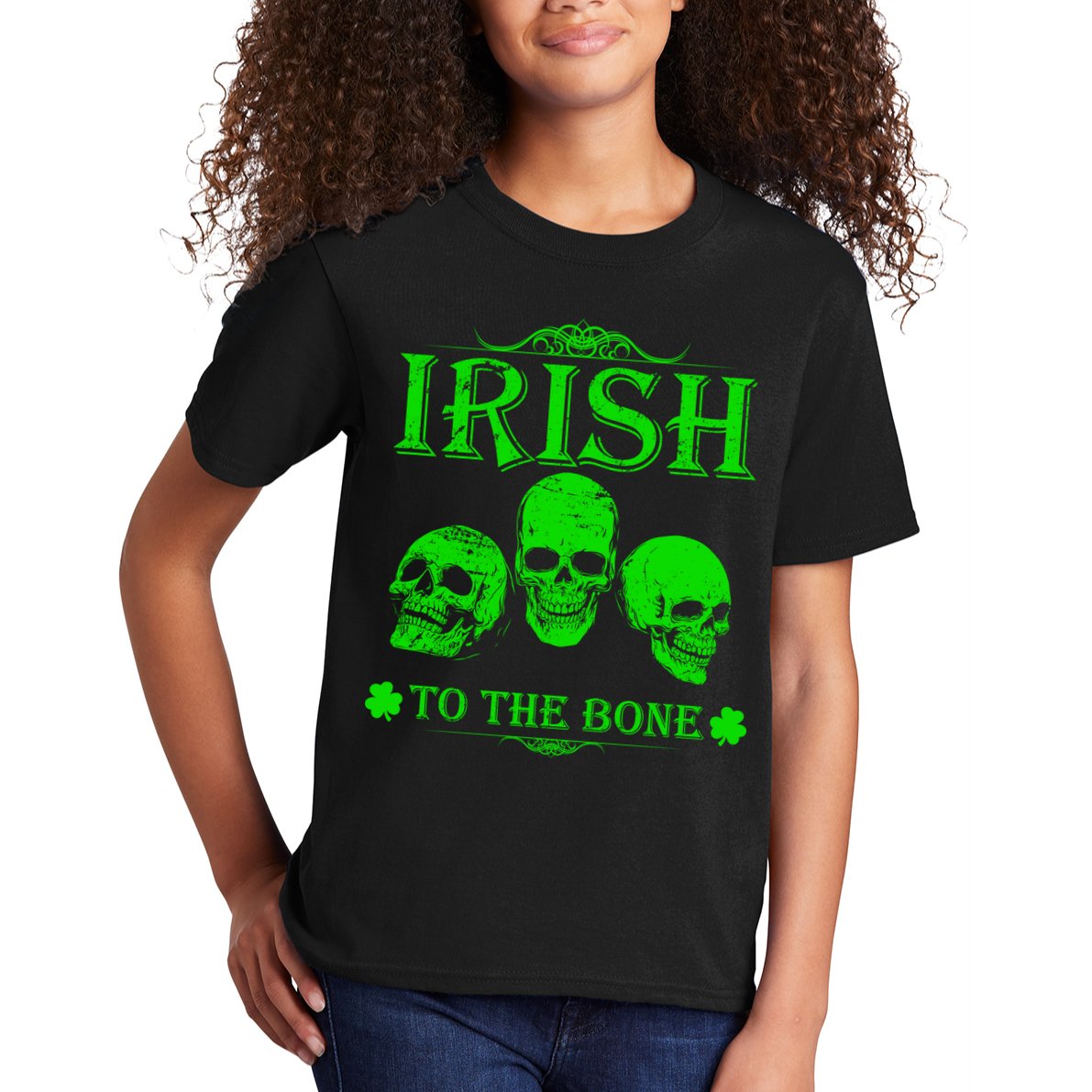 Irish To The Bone Kids T-Shirt