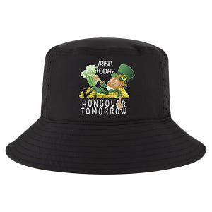 Irish Today Hungover Tomorrow Cool Comfort Performance Bucket Hat