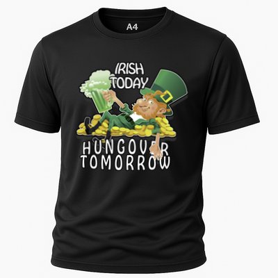 Irish Today Hungover Tomorrow Performance Shirt