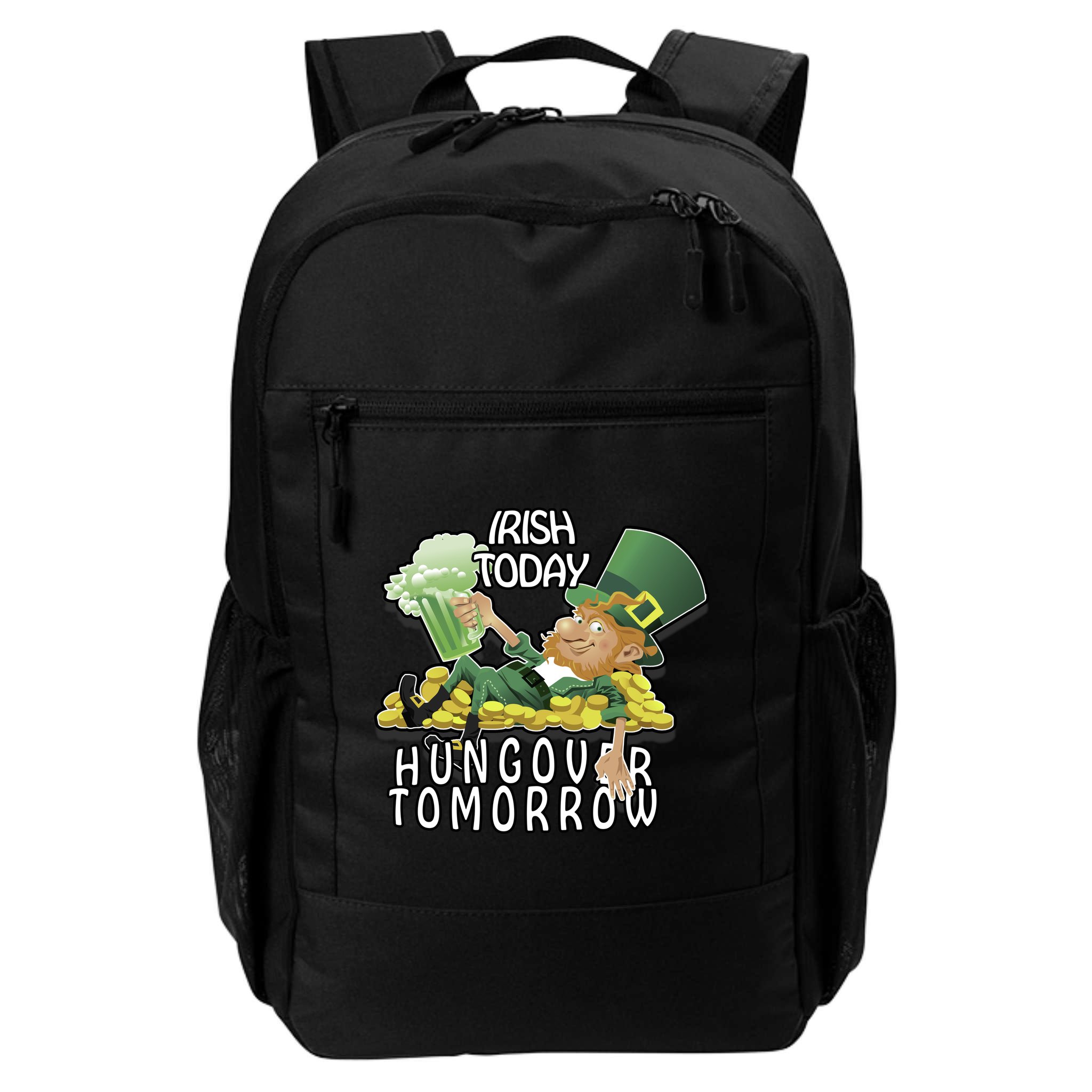 Irish Today Hungover Tomorrow Backpack