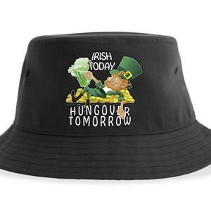 Irish Today Hungover Tomorrow Sustainable Bucket Hat