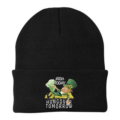 Irish Today Hungover Tomorrow Beanie