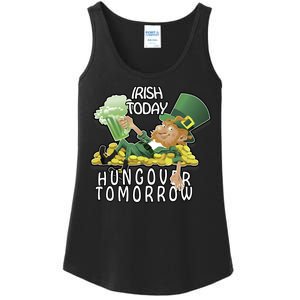 Irish Today Hungover Tomorrow Ladies Essential Tank