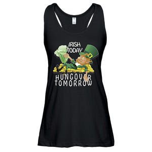 Irish Today Hungover Tomorrow Ladies Essential Flowy Tank