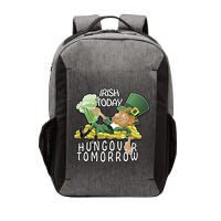 Irish Today Hungover Tomorrow Vector Backpack