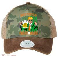 Irish Trump - Make St. Patrick's Day Great Again Legacy Tie Dye Trucker Hat