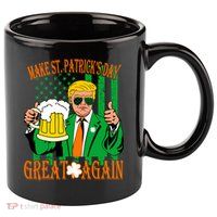 Irish Trump - Make St. Patrick's Day Great Again 11oz C Handle Ceramic Mug