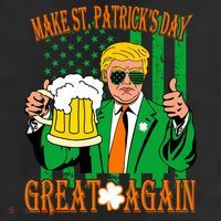 Irish Trump - Make St. Patrick's Day Great Again 11oz C Handle Ceramic Mug