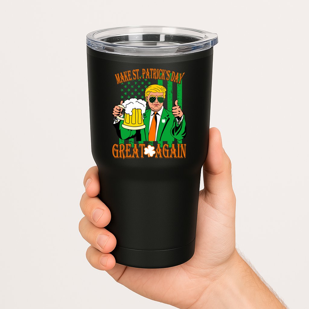 Irish Trump - Make St. Patrick's Day Great Again Tumbler