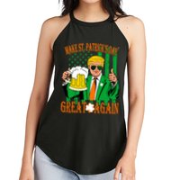 Irish Trump - Make St. Patrick's Day Great Again Women's Perfect Tri Rocker Tank