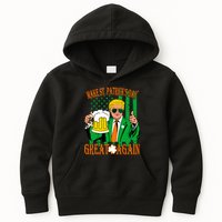 Irish Trump - Make St. Patrick's Day Great Again Kids Hoodie