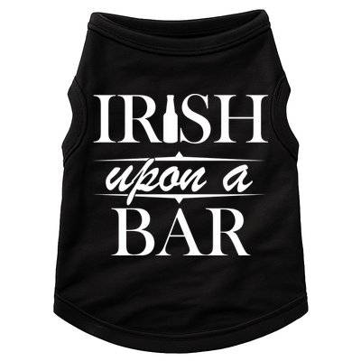 Irish Upon A Bar St Patricks Day Doggie Tank