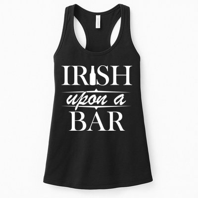 Irish Upon A Bar St Patricks Day Womens Tank Top