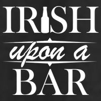 Irish Upon A Bar St Patricks Day Golf Towel