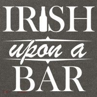 Irish Upon A Bar St Patricks Day Cotton Canvas Backpack