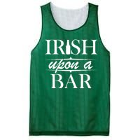 Irish Upon A Bar St Patricks Day Mesh Reversible Basketball Jersey Tank