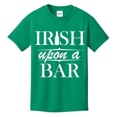 Irish Upon A Bar St Patricks Day Kids T-Shirt