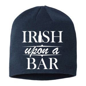 Irish Upon A Bar St Patricks Day Sustainable Beanie