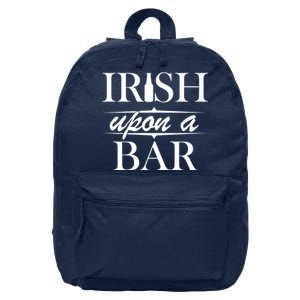 Irish Upon A Bar St Patricks Day 16 in Basic Backpack