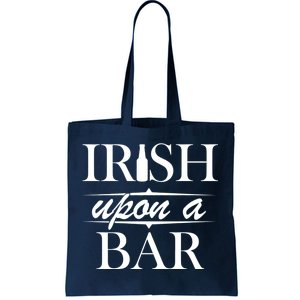 Irish Upon A Bar St Patricks Day Tote Bag