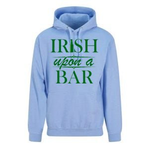 Irish Upon A Bar St Patricks Day Unisex Surf Hoodie