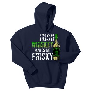 Irish Whisky Makes Me Frisky Kids Hoodie