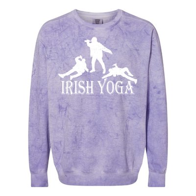 Irish Yoga Colorblast Crewneck Sweatshirt