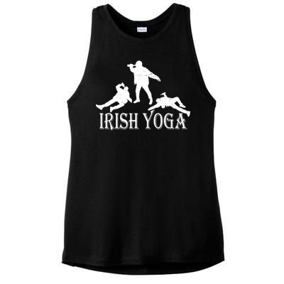 Irish Yoga Ladies PosiCharge Tri-Blend Wicking Tank