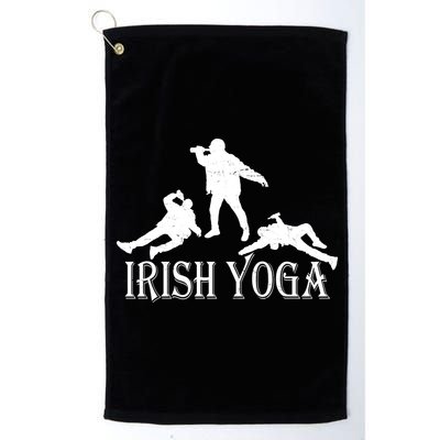 Irish Yoga Platinum Collection Golf Towel