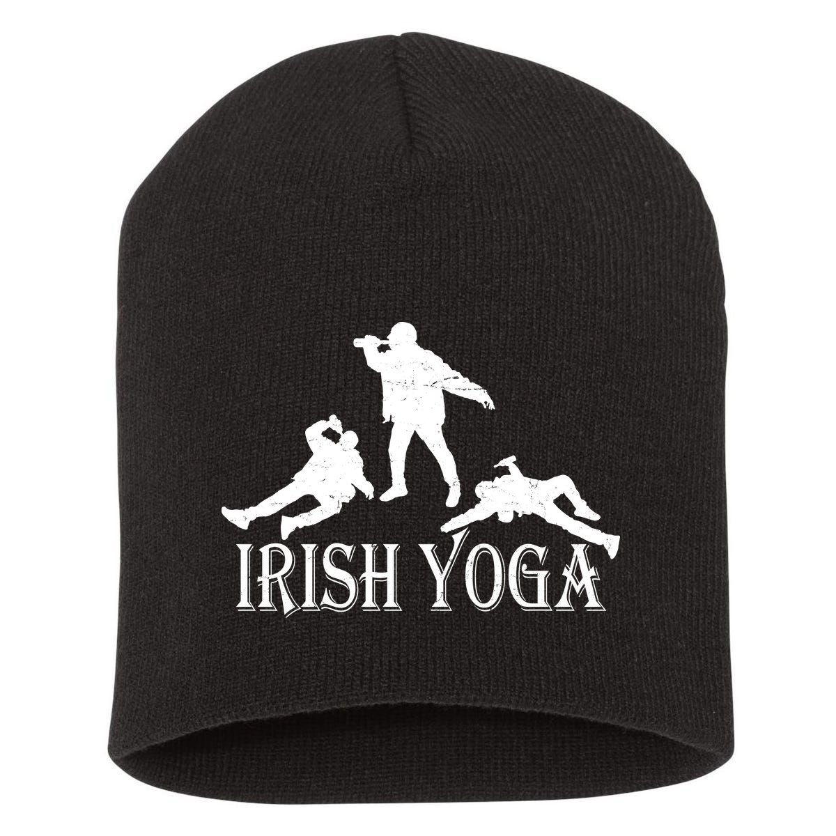 Irish Yoga Short Acrylic Beanie