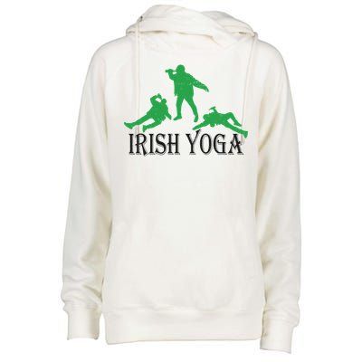 Irish Yoga Womens Funnel Neck Pullover Hood