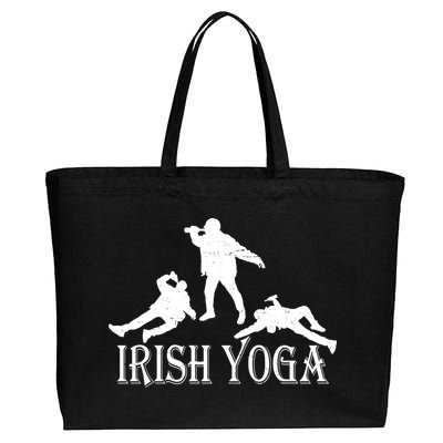 Irish Yoga Cotton Canvas Jumbo Tote