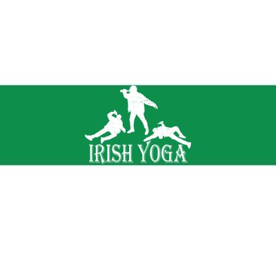 Irish Yoga Bumper Sticker