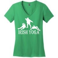 Irish Yoga Women's V-Neck T-Shirt