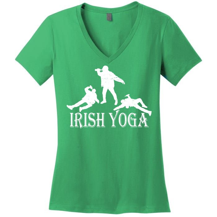 Irish Yoga Women's V-Neck T-Shirt