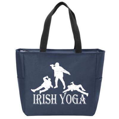 Irish Yoga Zip Tote Bag