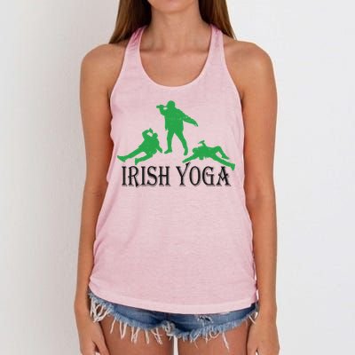 Irish Yoga Women's Knotted Racerback Tank