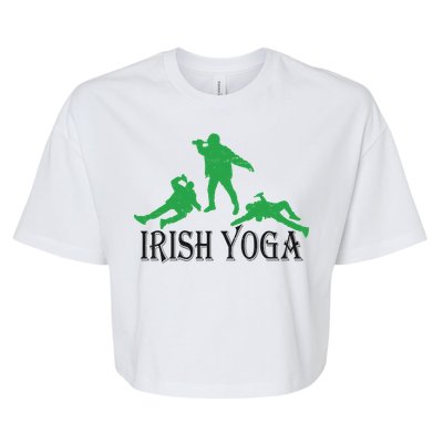 Irish Yoga Bella+Canvas Jersey Crop Tee