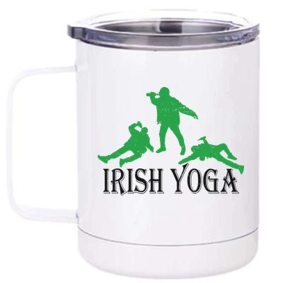 Irish Yoga 12 oz Stainless Steel Tumbler Cup