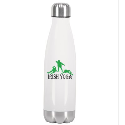 Irish Yoga Stainless Steel Insulated Water Bottle