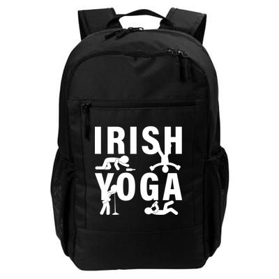 Irish Yoga Funny St. Patrick's Day Backpack
