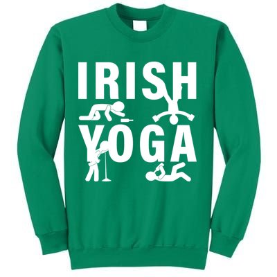 Irish Yoga Funny St. Patrick's Day Sweatshirt
