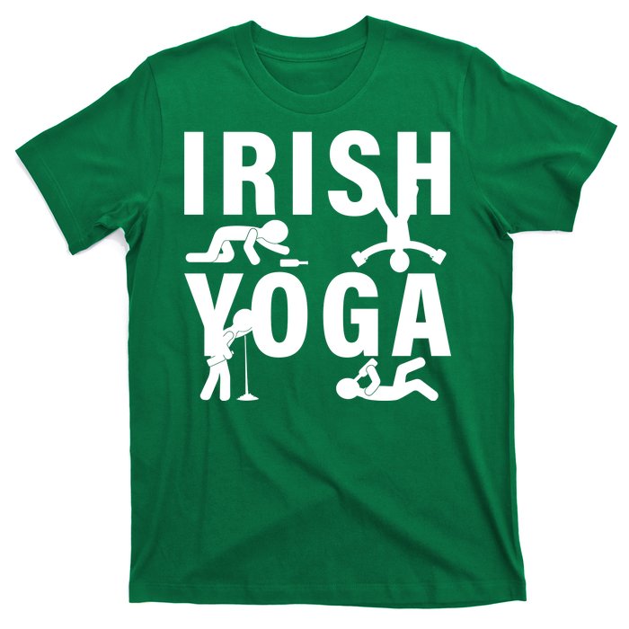 Irish Yoga Funny St. Patrick's Day T-Shirt