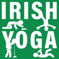 Irish Yoga Funny St. Patrick's Day Button