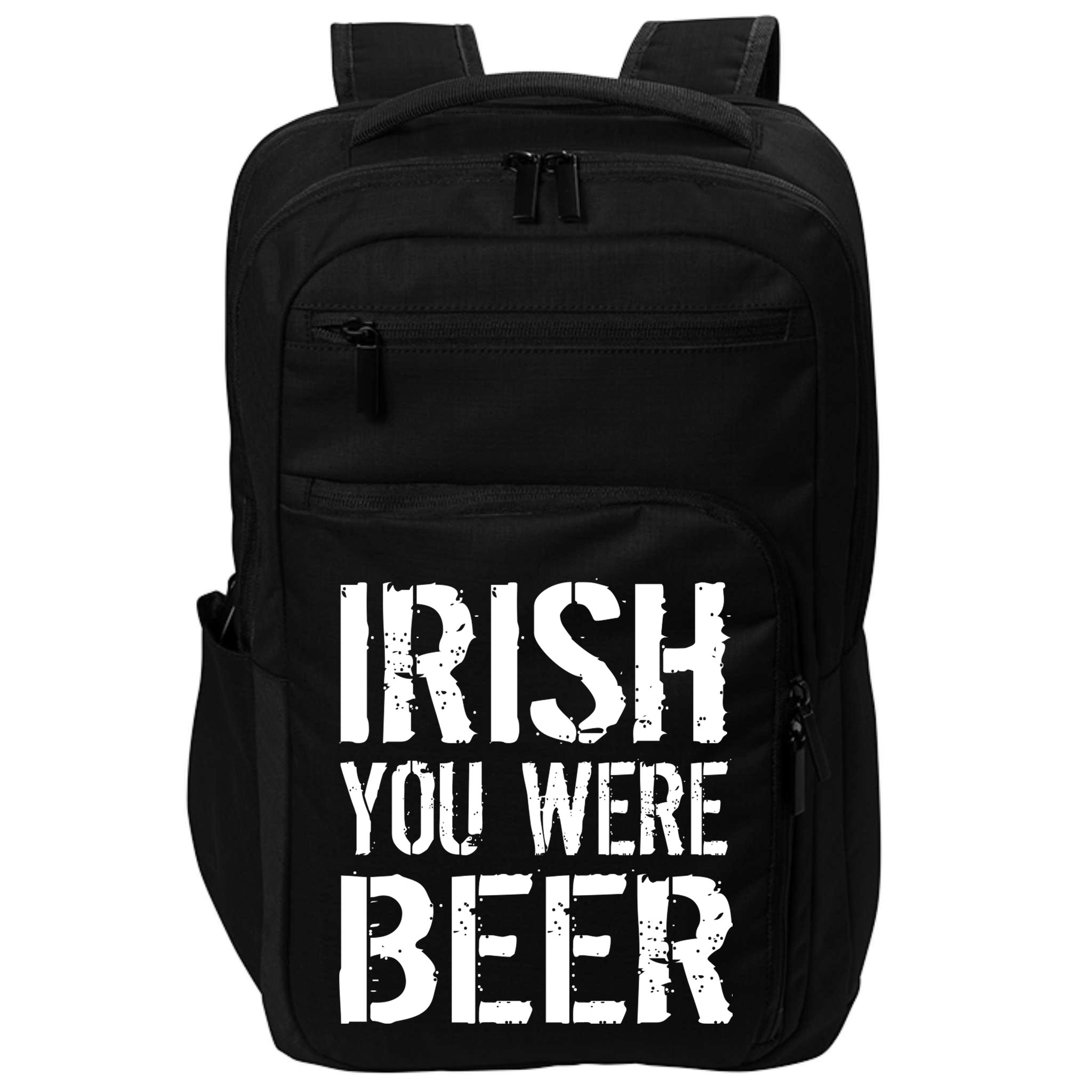 Irish You Were Beer St. Patrick's Day Impact Tech Backpack